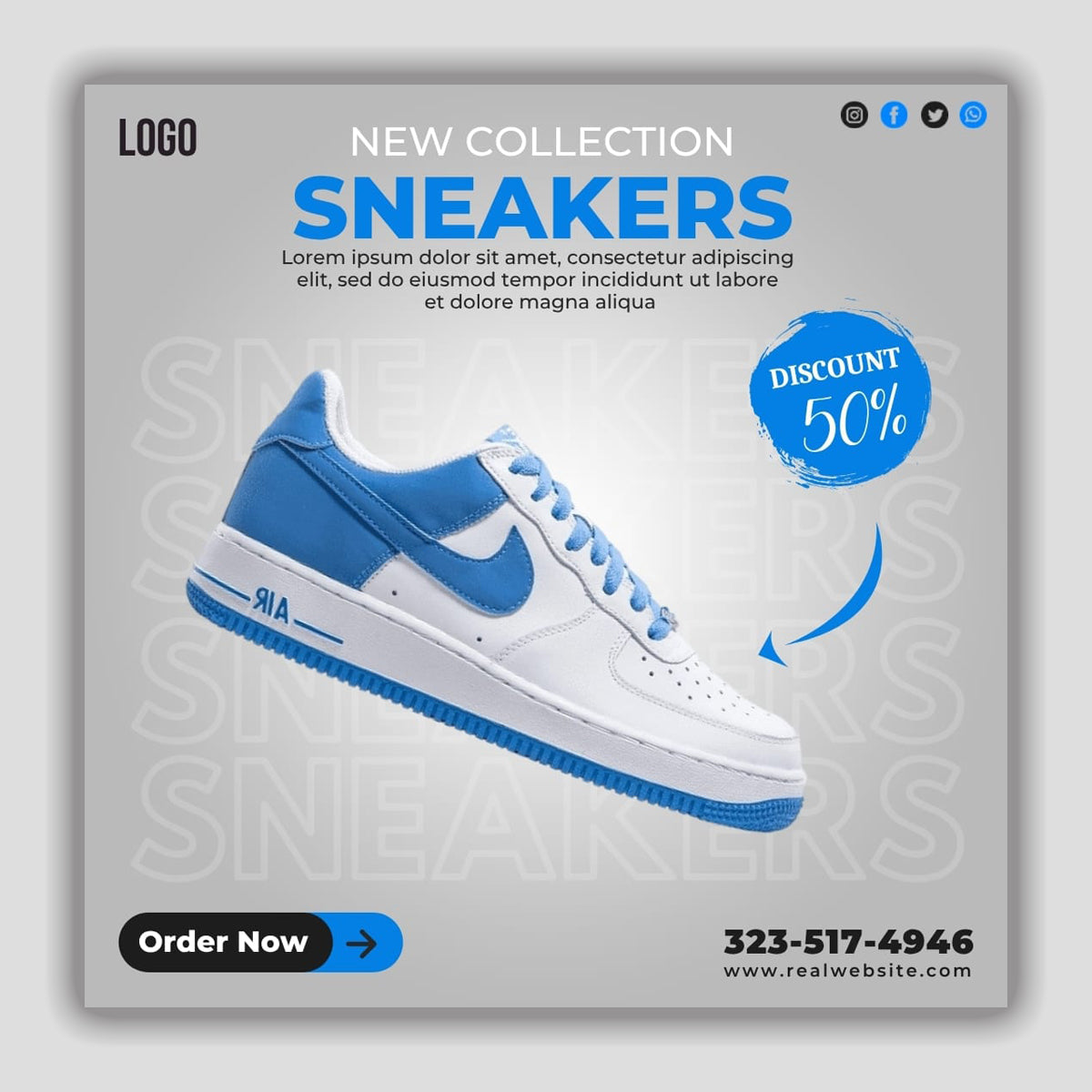 Fresh Launch Promo Design