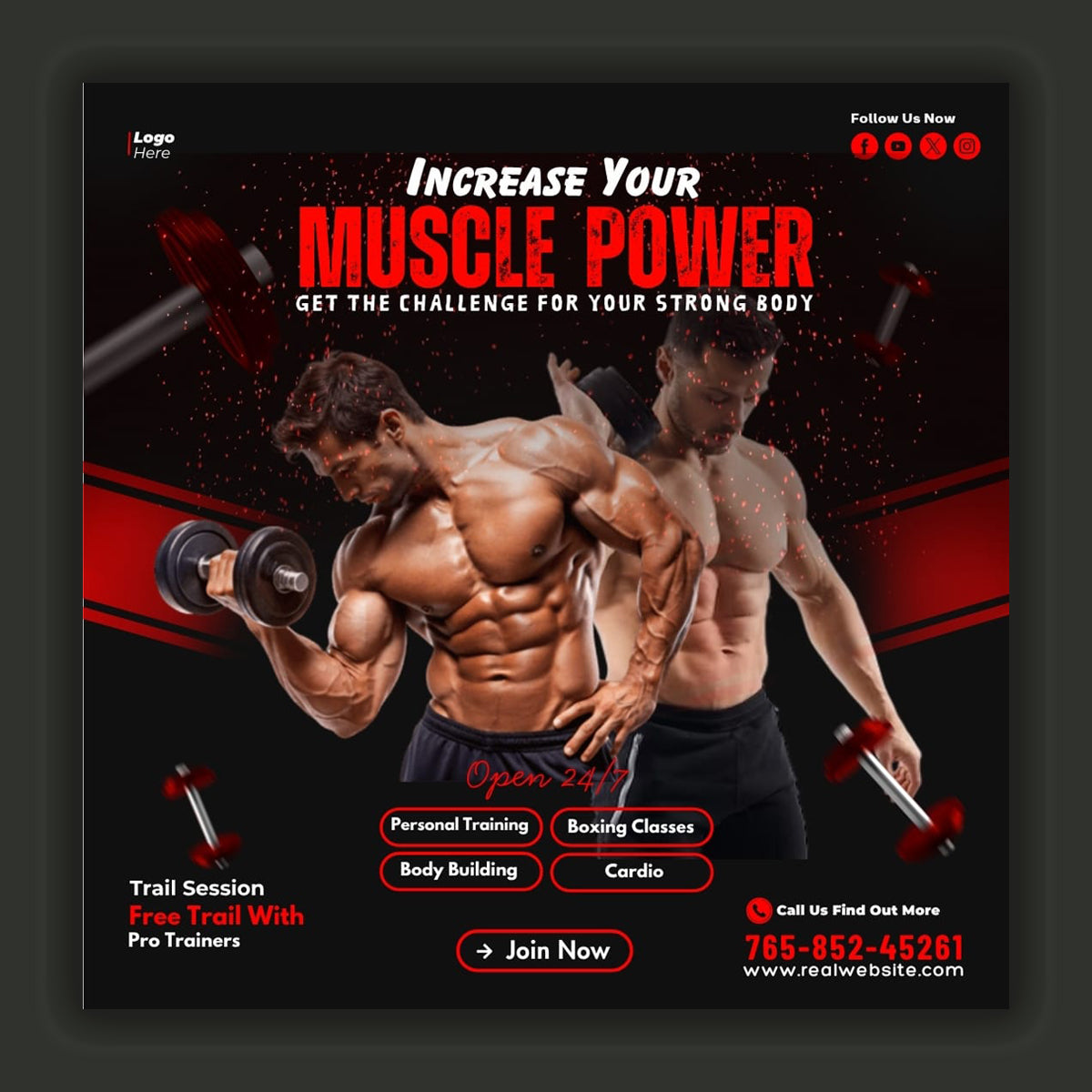 Fitness Marketing Design