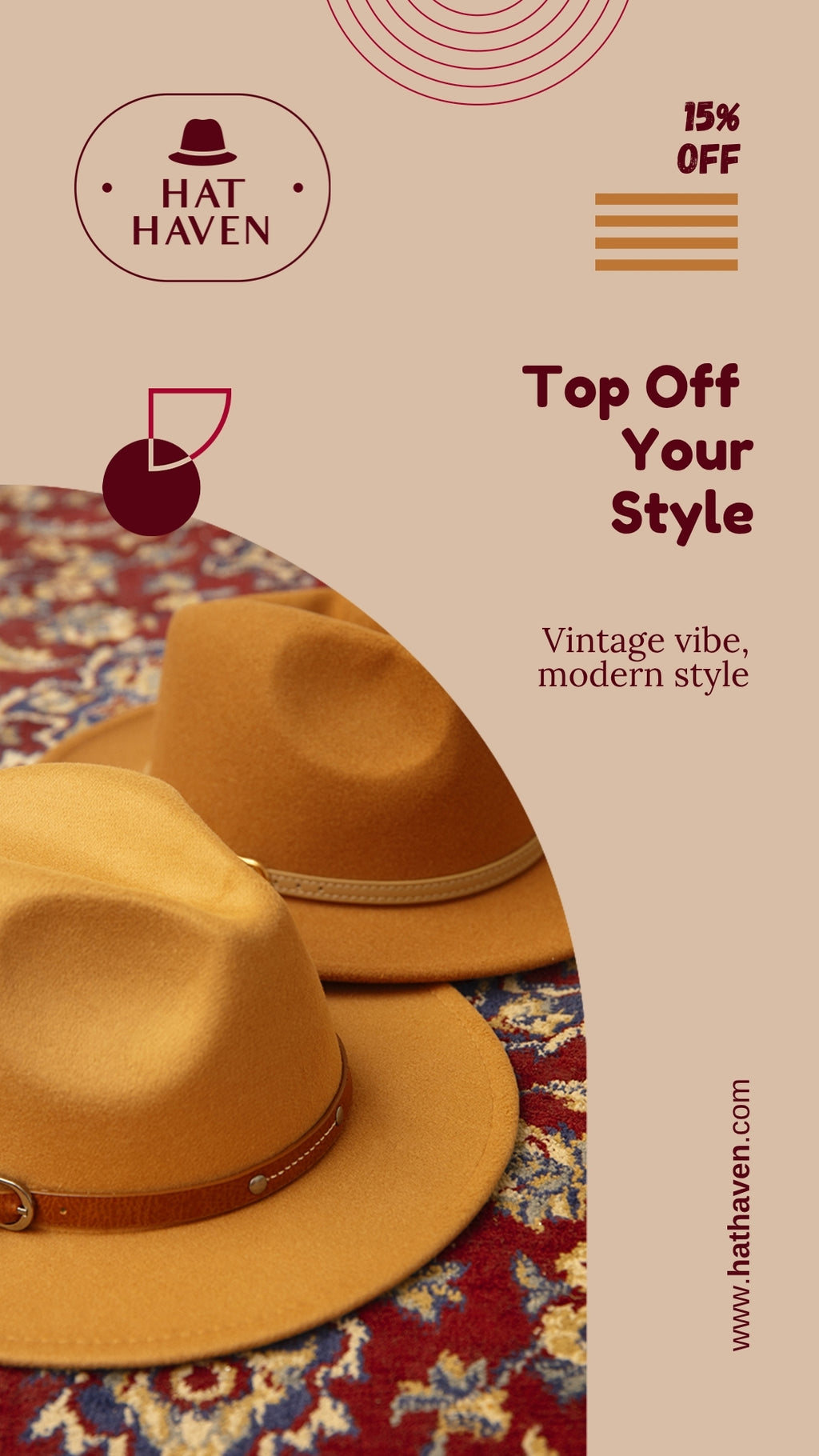 Fedora Finesse Hat Catalog Design