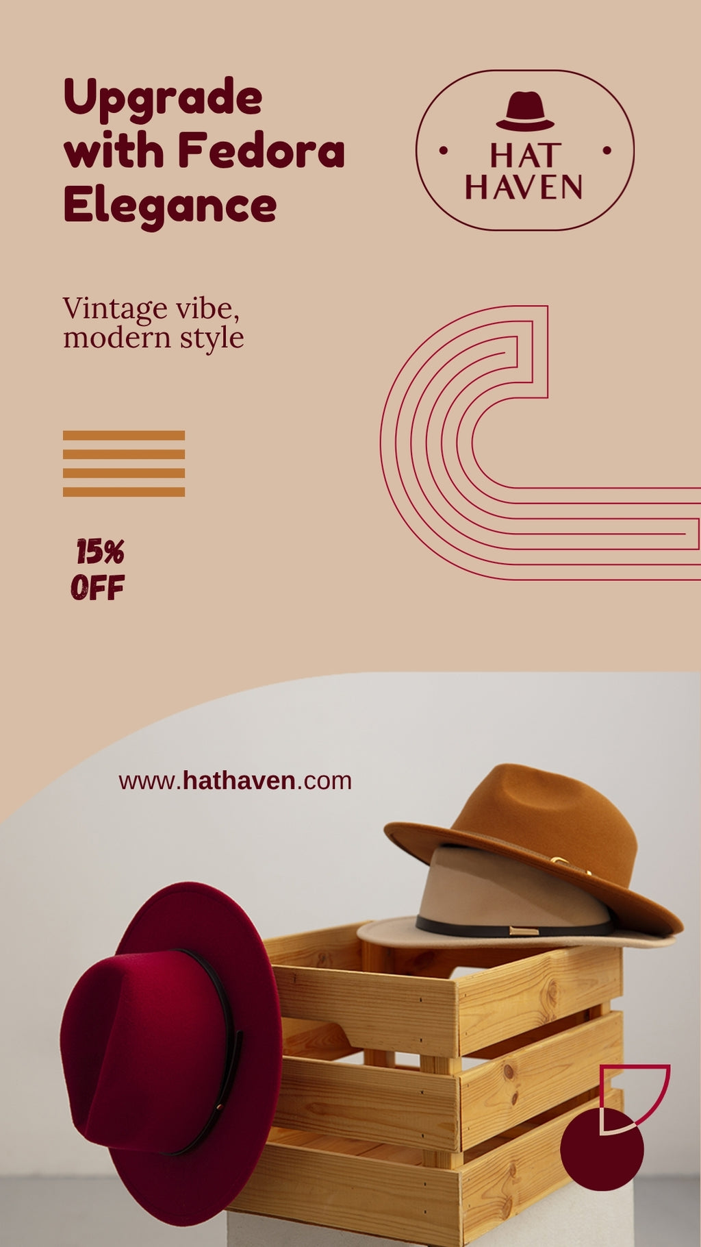 Fedora Finesse Hat Catalog Design