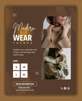 Apparel Advertising Design