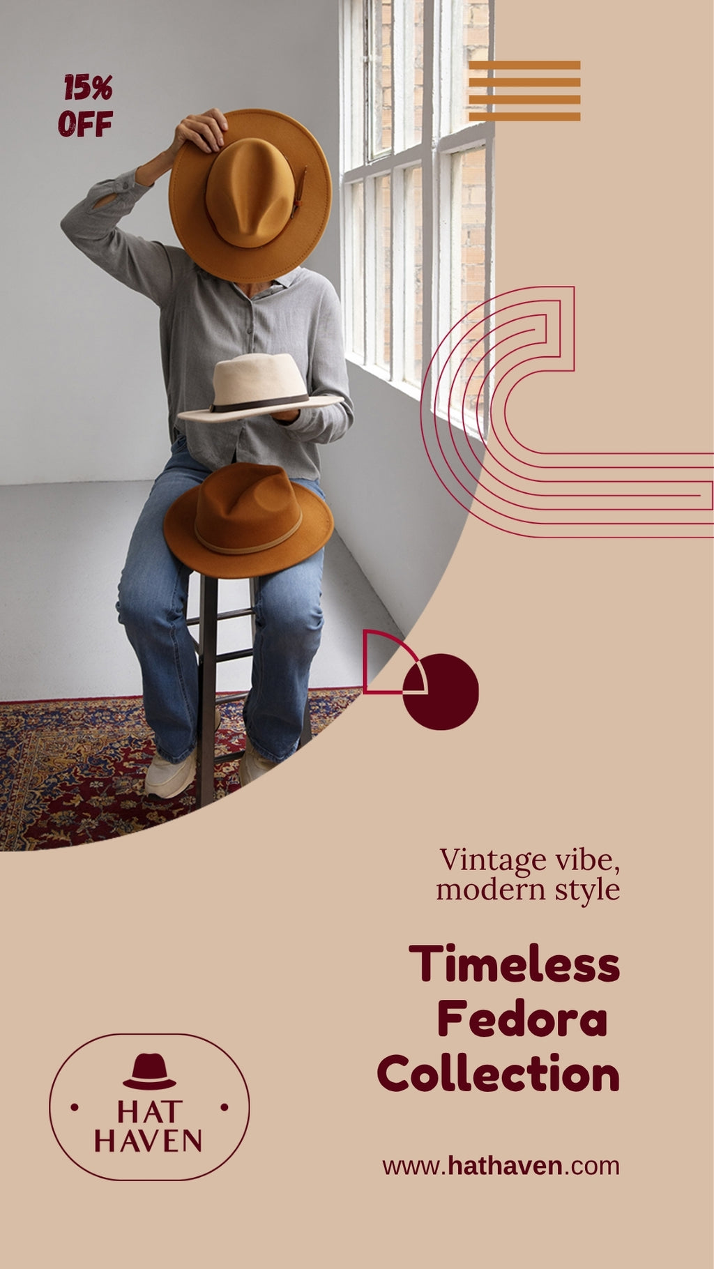 Fedora Finesse Hat Catalog Design
