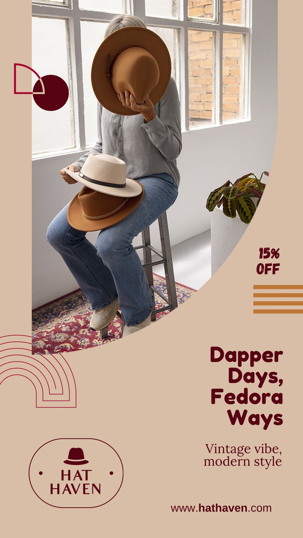 Fedora Finesse Hat Catalog Design