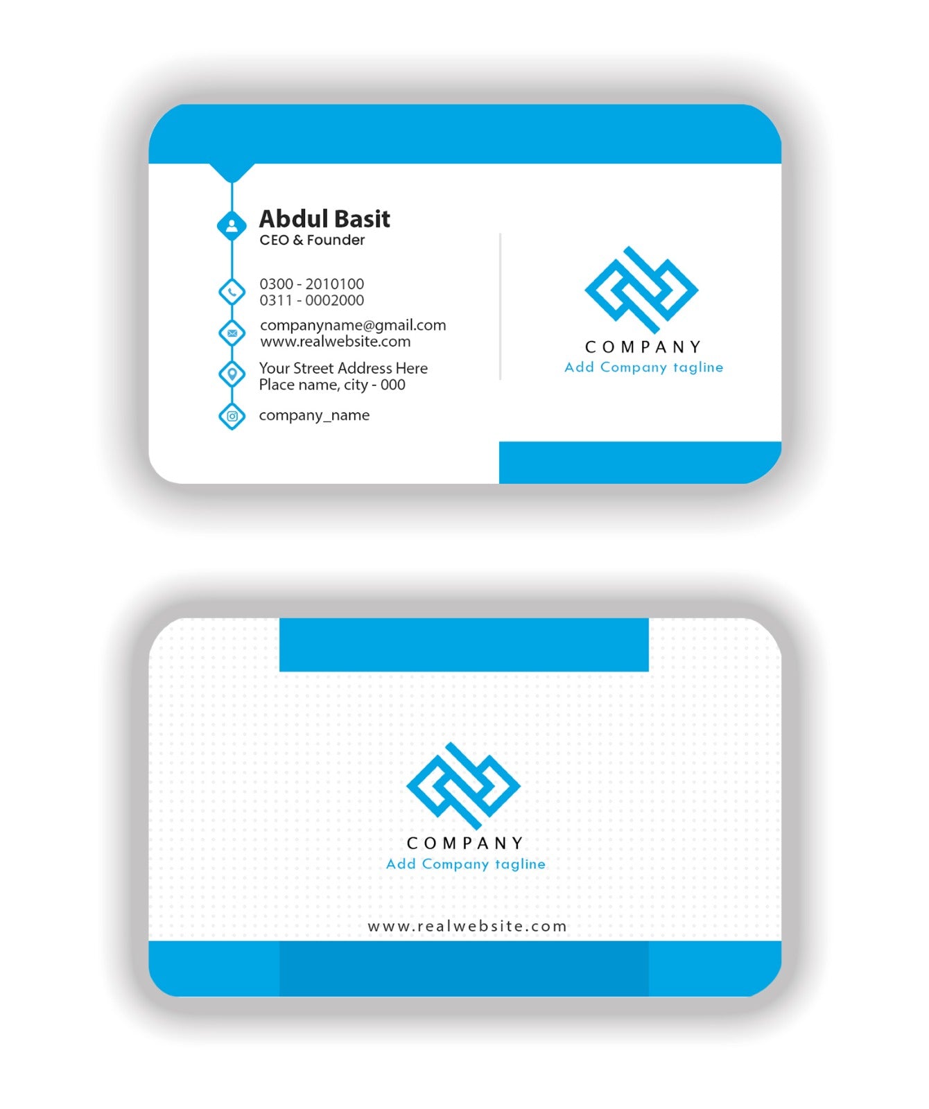 Modern Corporate Business Card