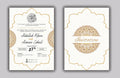 Heritage-Inspired Invitation Card
