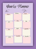 Annual Goal & Event Tracker