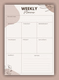 Minimalist Weekly Planner