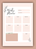 Elegant Weekly Planner