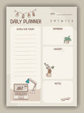 Cute Daily Planner
